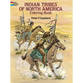 Indian Tribes of North America Coloring Book - Paperback