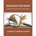 Research Methods: Step by Step Guide to write a Dissertation - Paperback