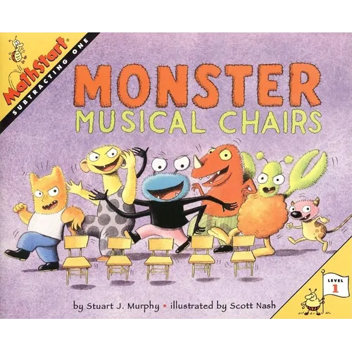 Monster Musical Chairs: Mathstart Level 1: Subtracking One - Paperback
