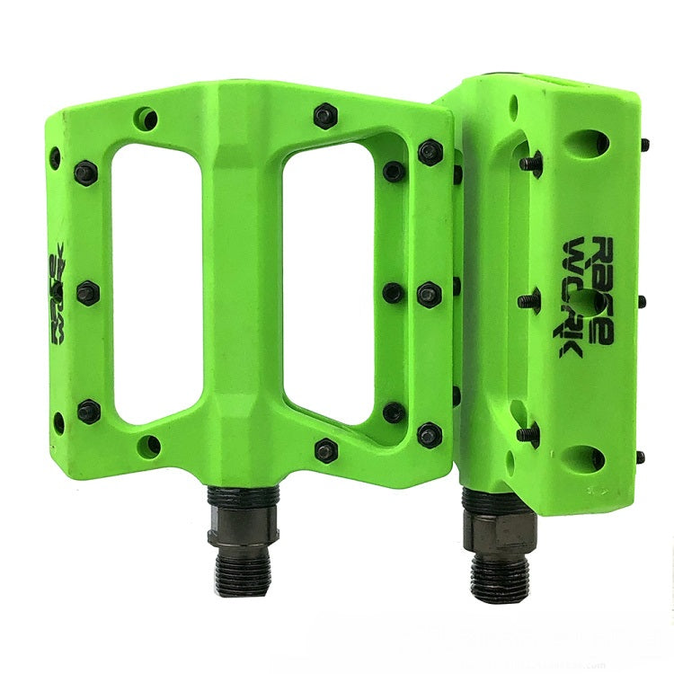 Ultralight Flat  Pedals Nylon Bicycle Pedal Mountain Bike Platform Pedals 3 Sealed Bearings Cycling Pedals For Bicycle Mountain Bike Pedals Pedals Bicycle Flat Pedals Bearing Lightweight Platform For Road Mountain Bike