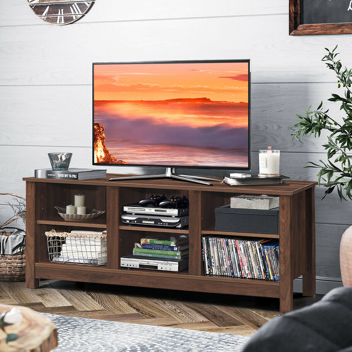 60 Inch Entertainment TV Stand Cabinet