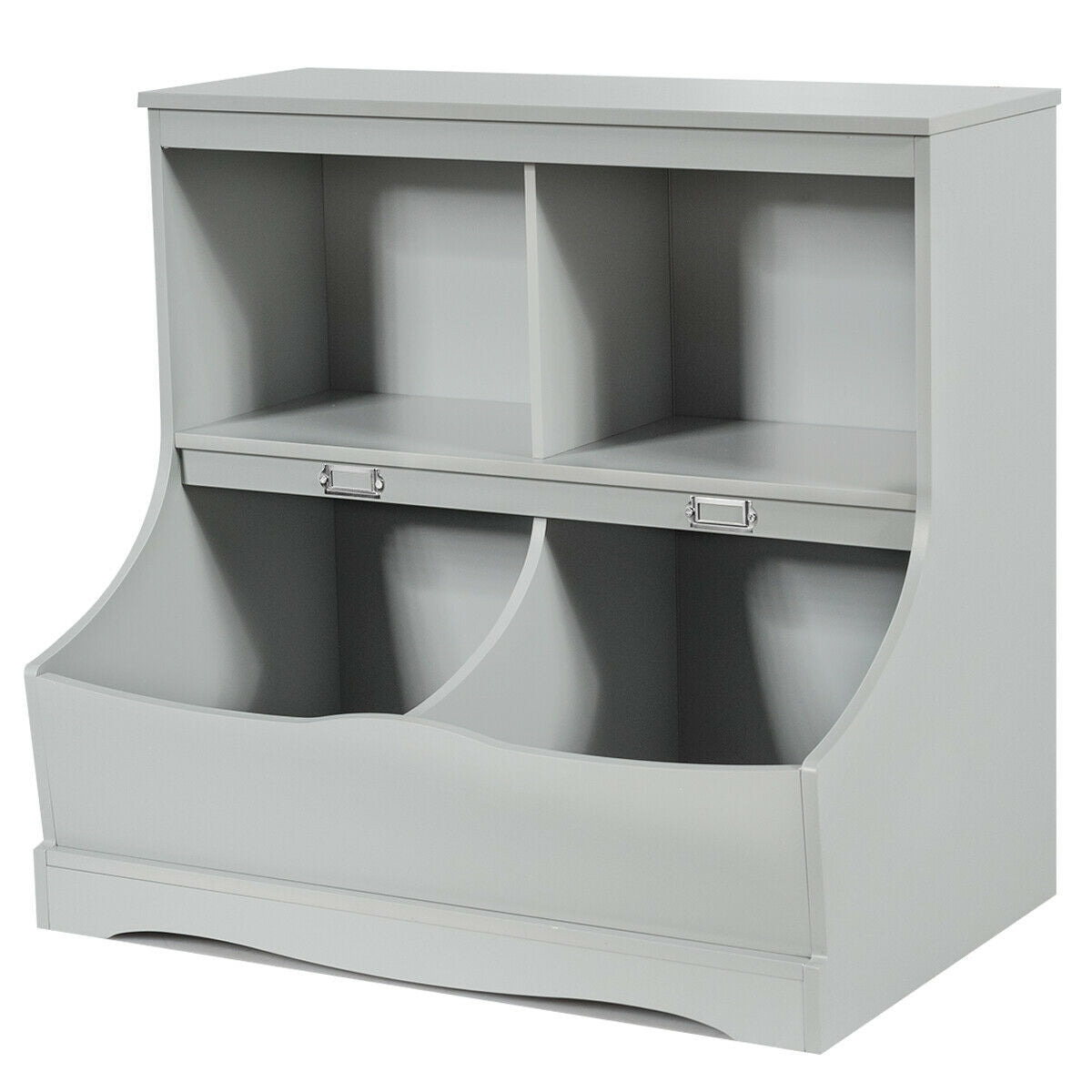 Kids Floor Cabinet Multi-Functional Bookcase