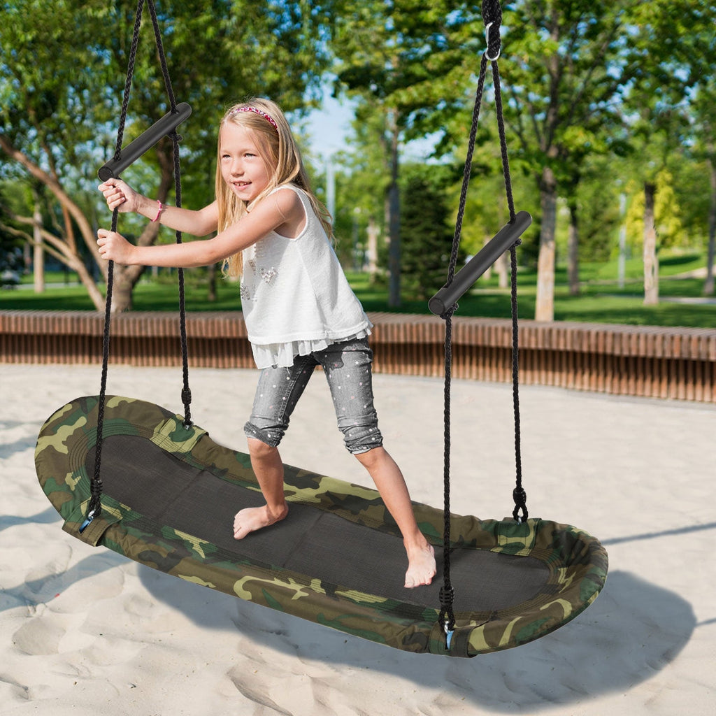 Saucer Tree Swing Surf Kids Outdoor Adjustable
