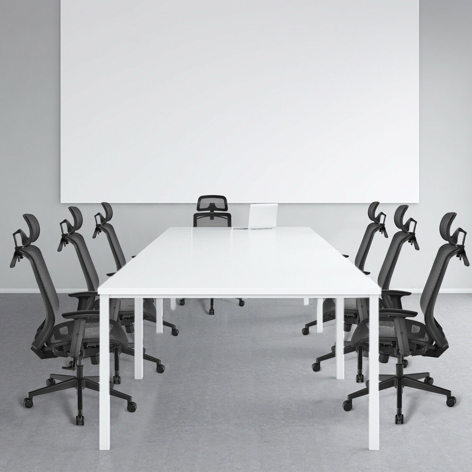 Height Adjustable Ergonomic High Back Mesh Office Chair with Hange