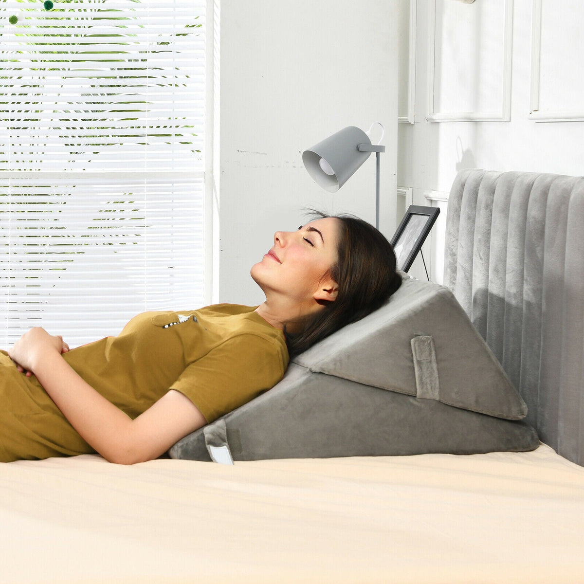 Adjustable Neck Back Support Memory Foam Headrest