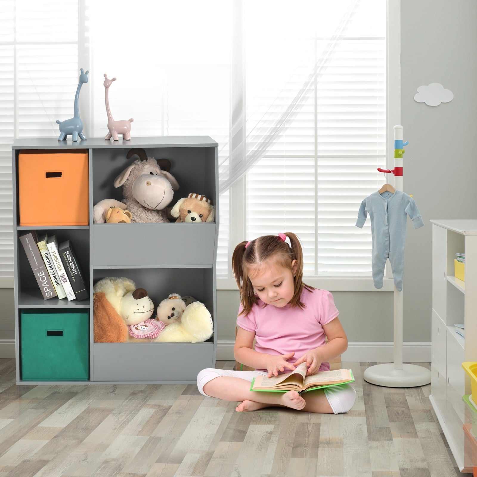 Kids Toy Storage Cabinet