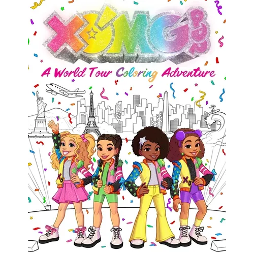 Xomg Pop!: A World Tour Coloring Adventure - Paperback