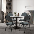 2/4 Pieces Padded Folding Dining Chairs with Backrest