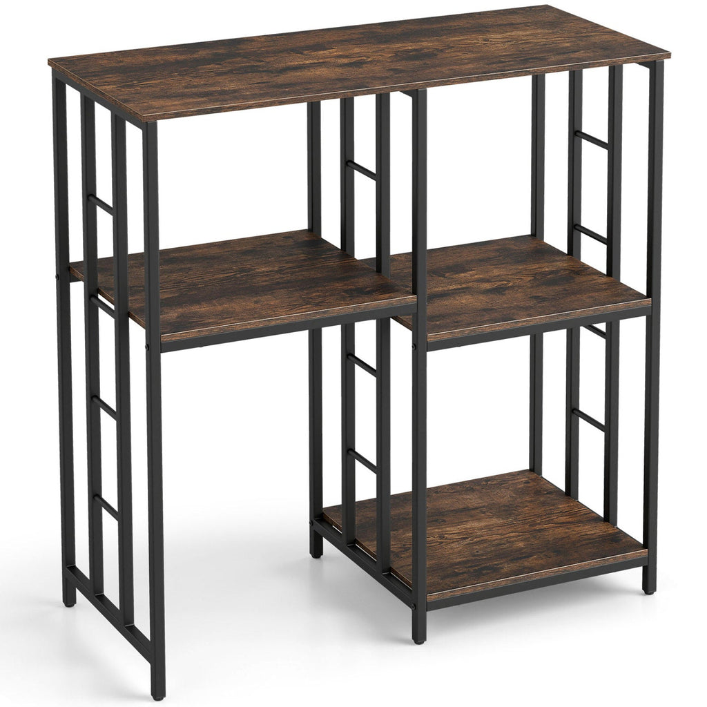 4-Tier Baker's Rack with Heavy-Duty Metal Frame