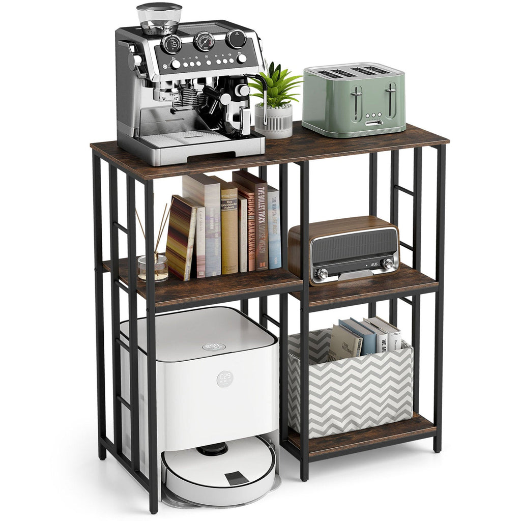4-Tier Baker's Rack with Heavy-Duty Metal Frame
