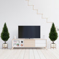 4 FT Artificial Topiary Tree Set of 2 for Indoor Outdoor Home Front Porch-Green