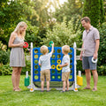 4-in-1 Adjustable Height Connect Game with Carry Bag