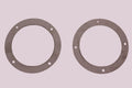 Stainless ring for 4" chimney