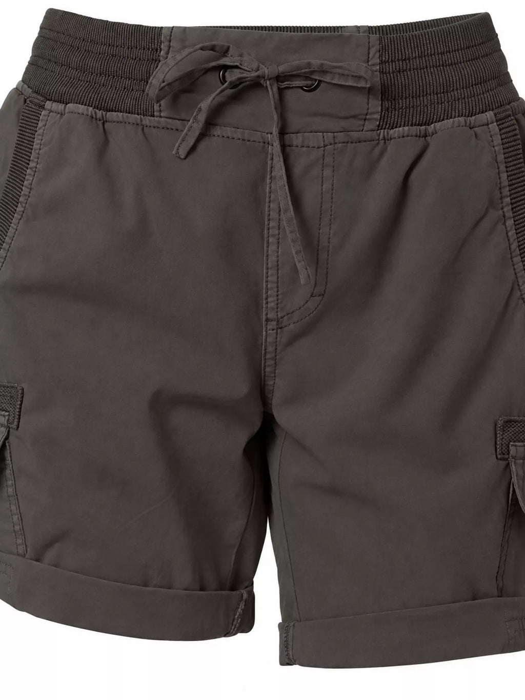 Full Size Drawstring Cargo Shorts Plus Size
