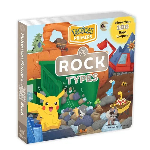 Pokémon Primers: Rock Types Book - Board Book