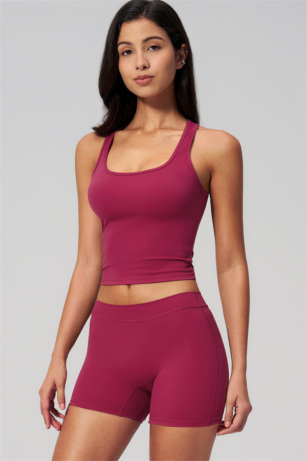 The Revive Crop Top Shorts 2-Piece Set