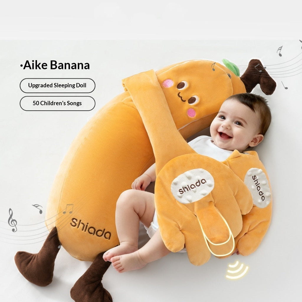 Baby Soothing Hand-Shaped Patting Sleep Aid Doll Pillow