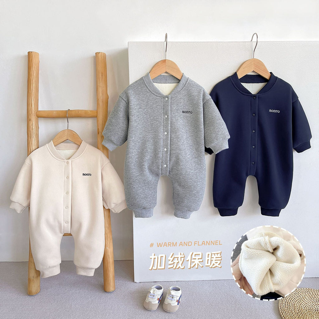 Thickened And Warm One-piece Suit