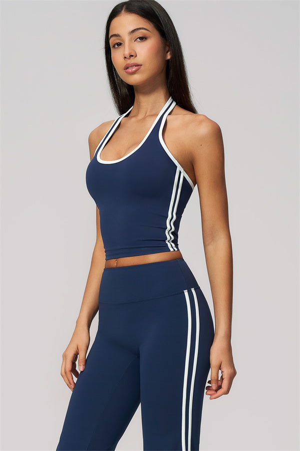 The Onyx Tank Top Flared Leggings 2-Piece Set
