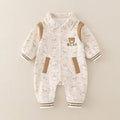 Babys Two-layer Autumn Outerwear Baby Onesie