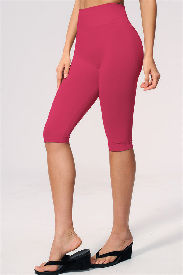 The Allure Crop Top Capri Leggings 2-Piece Set