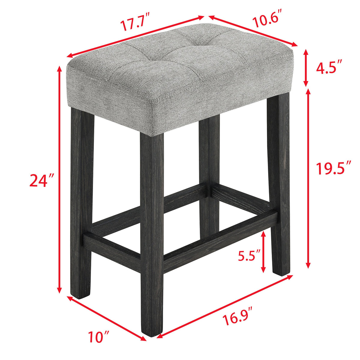 Bar Table Set with Power Outlet, Bar Table and Chairs Set, 4 Piece Dining Table Set, Industrial Breakfast Table Set, for Living Room, Dining Room, Game Room