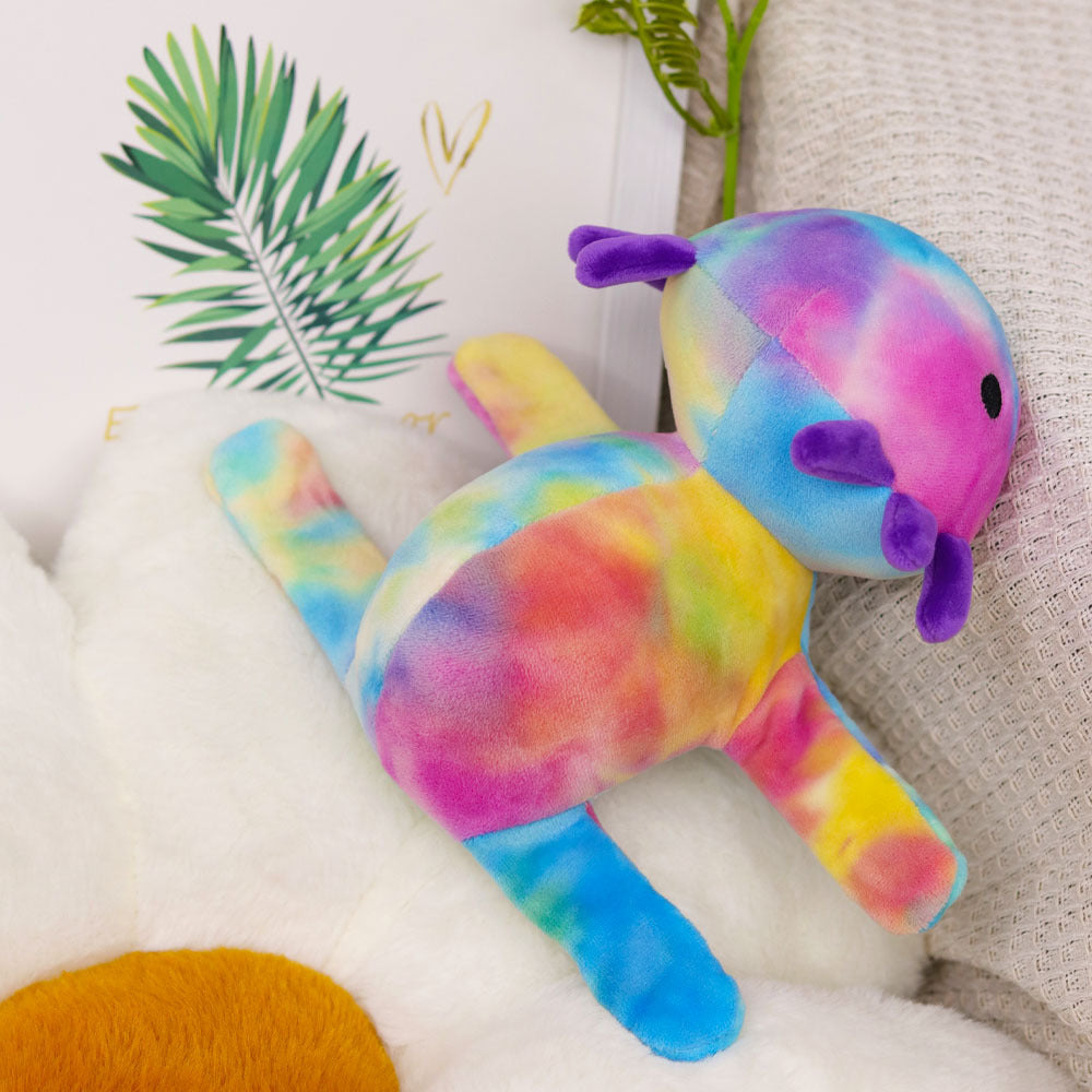 Colorful Salamander Snap-ring Bracelet Plush Toy