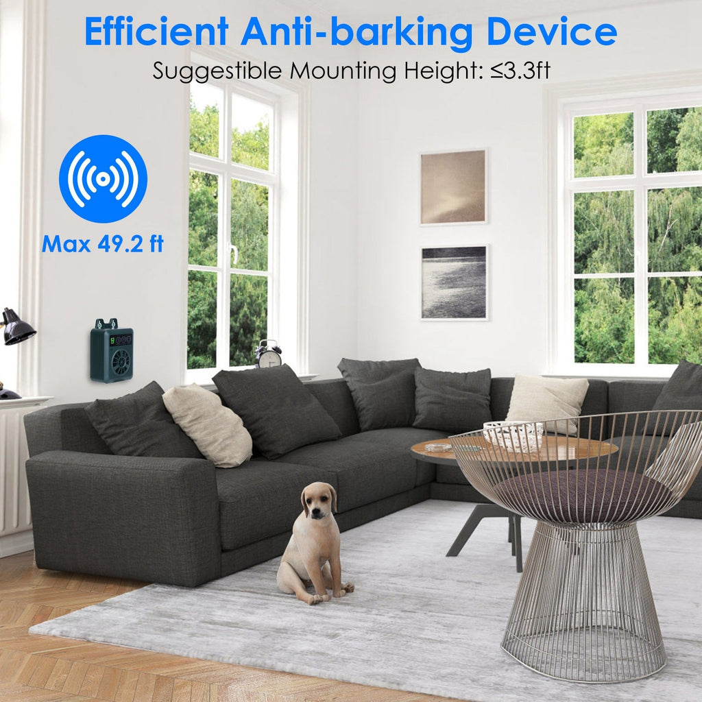 Ultrasonic Anti-barking Device for Indoor/Outdoor Use