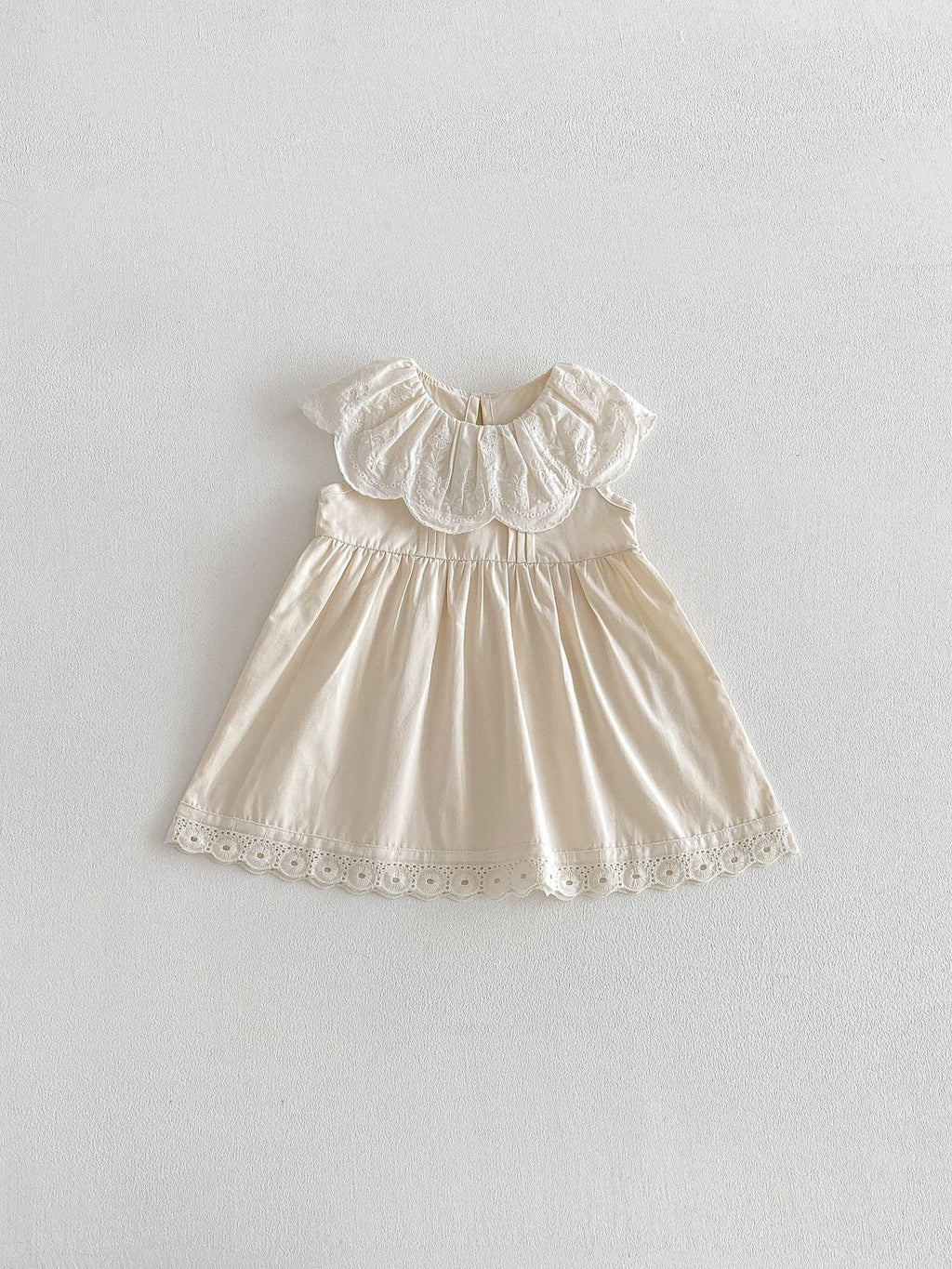 Childrens Summer Clothing Lace-trimmed Princess Dress