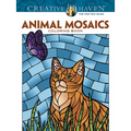 Creative Haven Animal Mosaics Coloring Book - Paperback