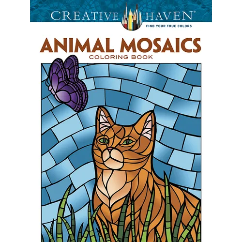 Creative Haven Animal Mosaics Coloring Book - Paperback