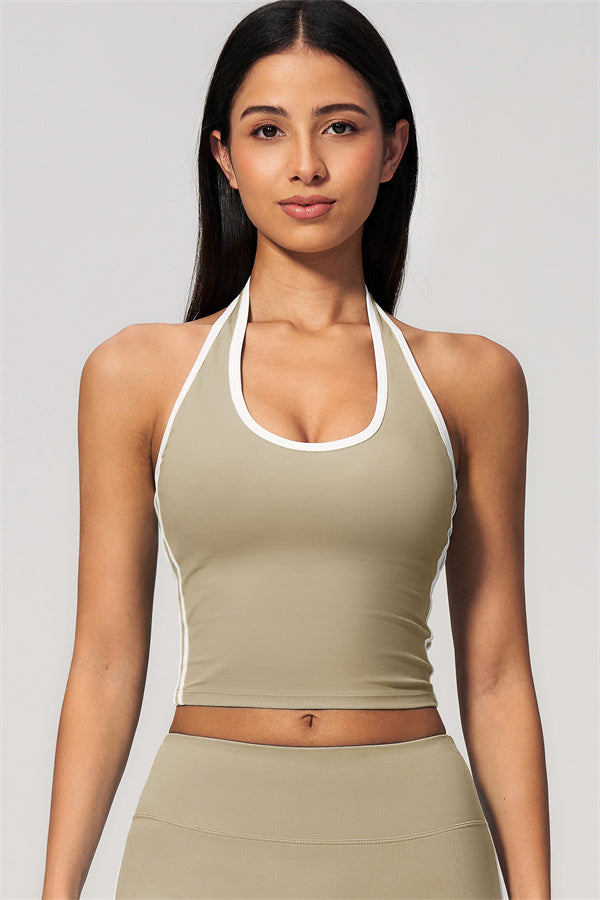The Onyx Tank Top Flared Leggings 2-Piece Set