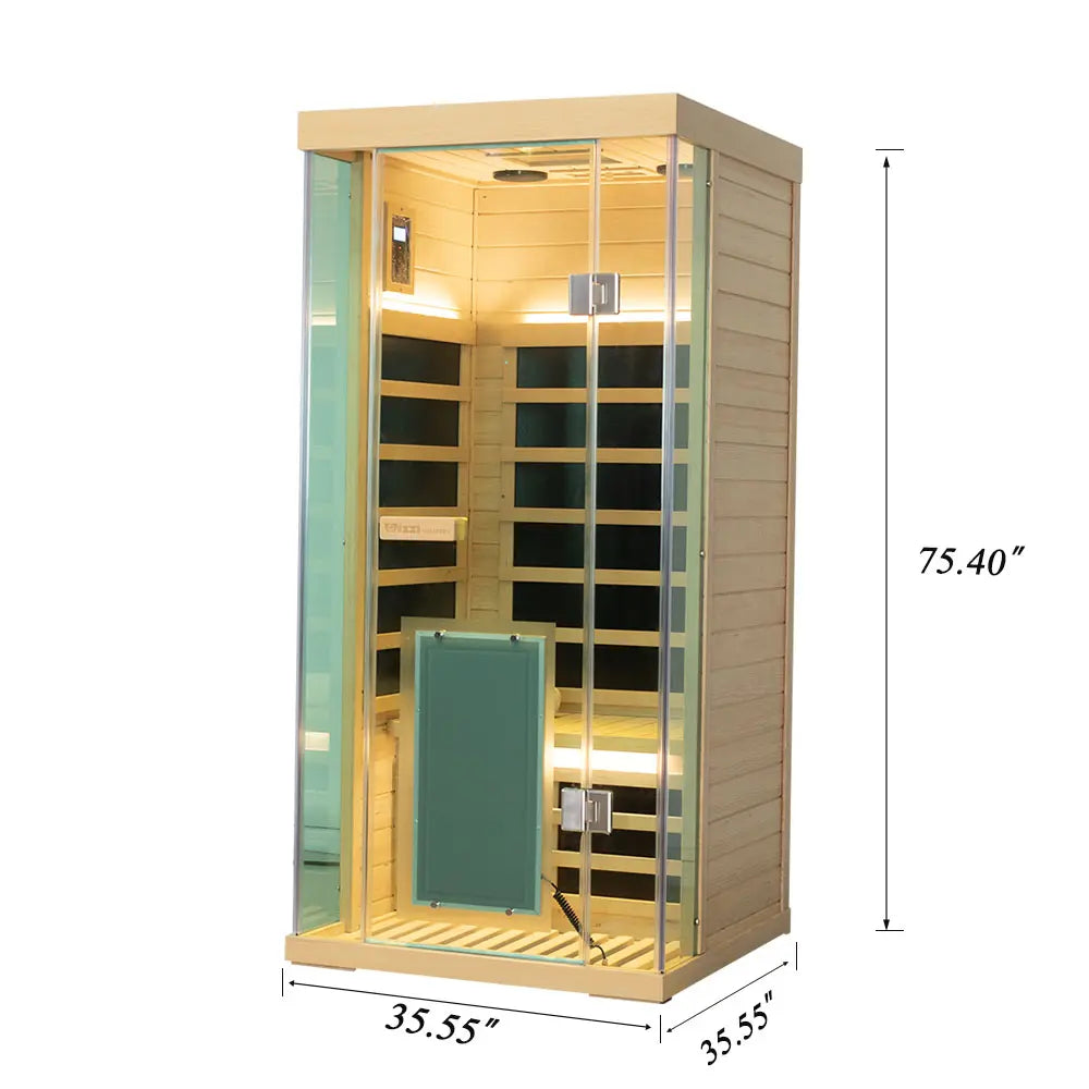 Pre-order SH01 1 Person Far Infrared Sauna Restocking July 31