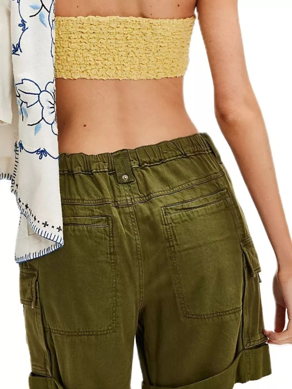 Drawstring Cargo Shorts