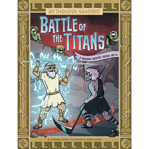 Battle of the Titans: A Modern Graphic Greek Myth - Paperback