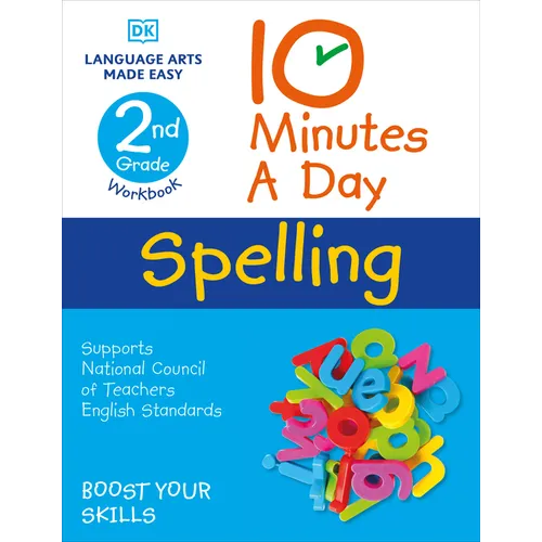 10 Minutes a Day Spelling, 2nd Grade - Paperback