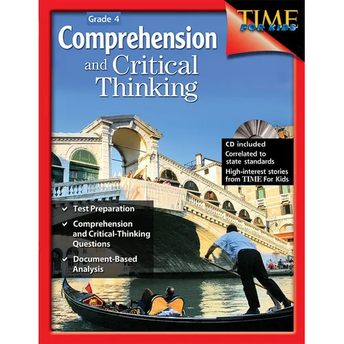 Comprehension and Critical Thinking Grade 4 [With CDROM] - Paperback
