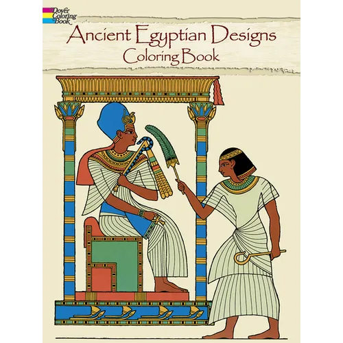 Ancient Egyptian Designs Coloring Book - Paperback