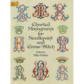 Charted Monograms for Needlepoint and Cross-Stitch - Paperback