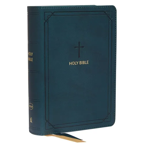 Nkjv, Reference Bible, Compact, Leathersoft, Teal, Red Letter Edition, Comfort Print: Holy Bible, New King James Version - Imitation Leather