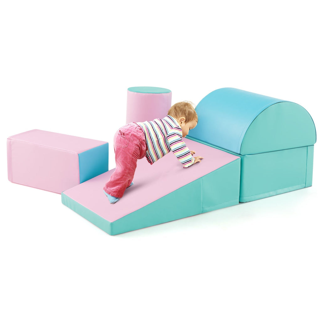 5-Piece Kids Climb and Crawl Activity Playset