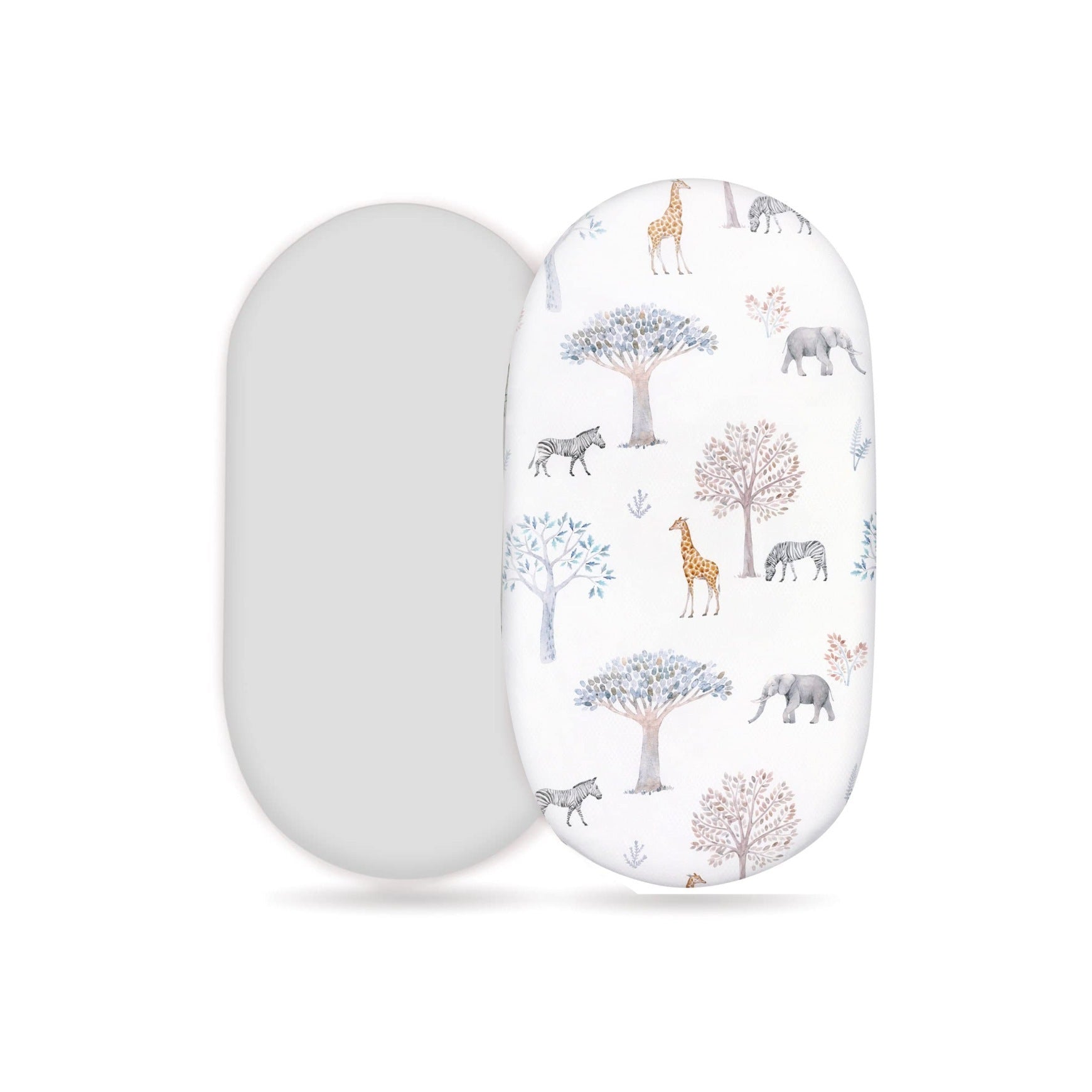 Baby Cradle Fitted Sheet Elastic Printing Baby Caring Table Changing Cover