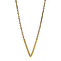 Equator Brass Necklace