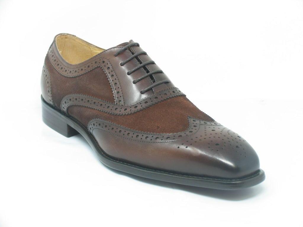 Maurice Wingtip Oxford Calfskin Chestnut