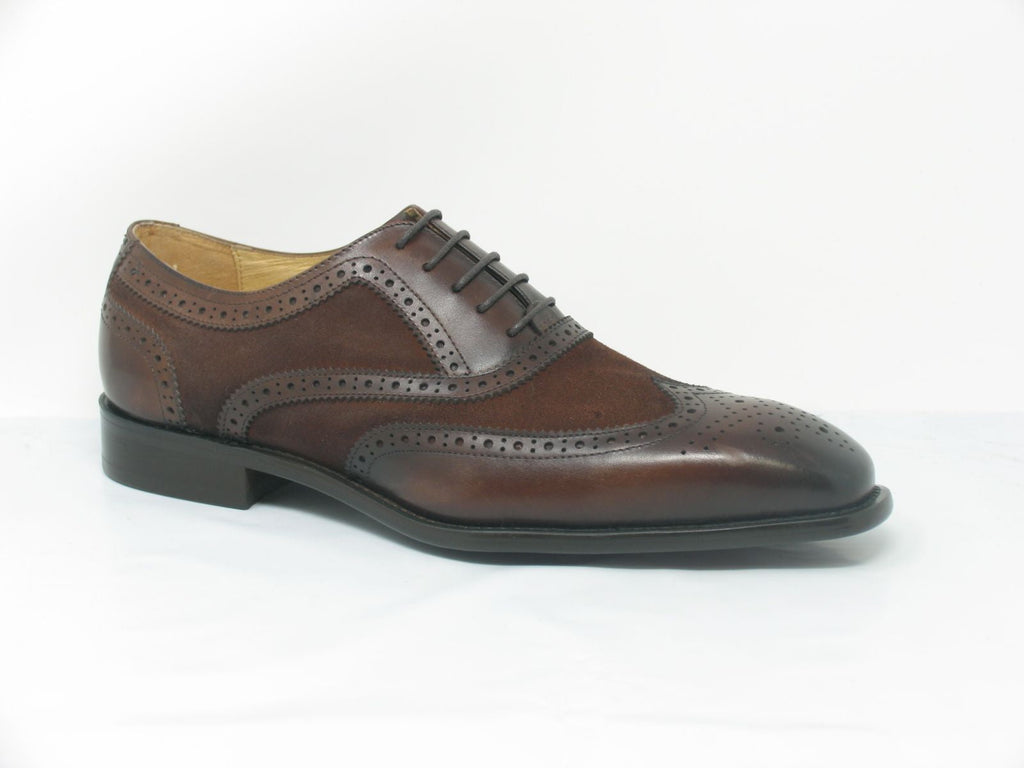 Maurice Wingtip Oxford Calfskin Chestnut