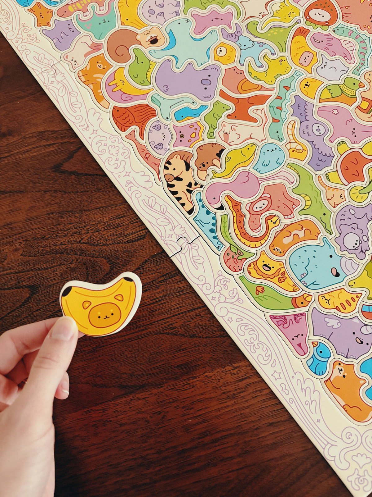 Kawaii Creatures Cute Cluster Puzzle (signed)