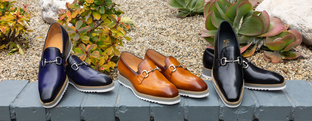 Maurice Horsebit Calfskin Loafer - Cognac