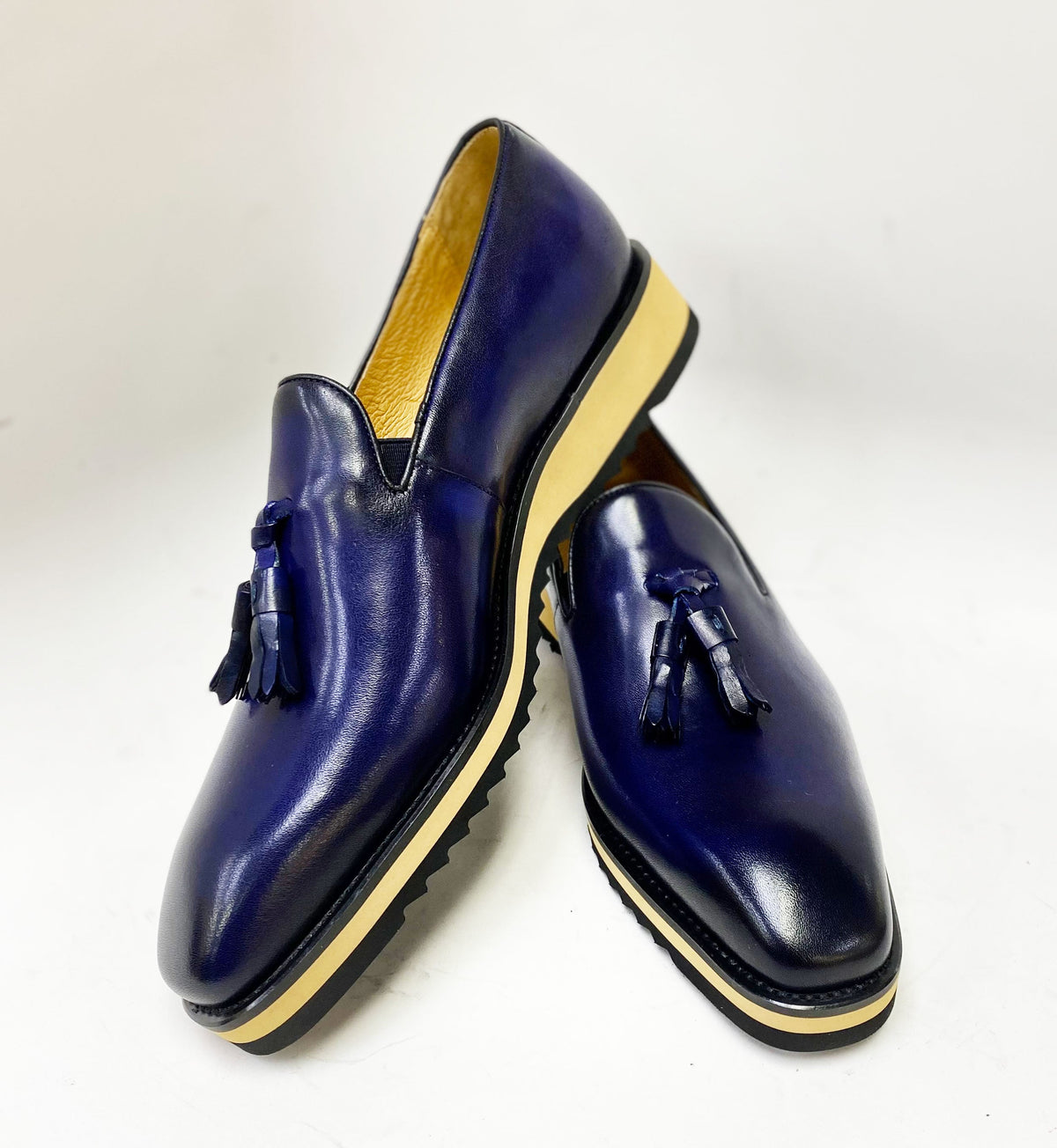 Maurice Calfskin Loafer - Navy