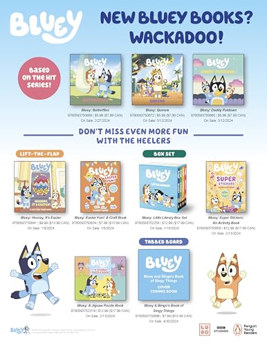 Bluey: Little Library 4-Book Box Set by Penguin Young Reader