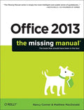 Office 2013: The Missing Manual - Paperback